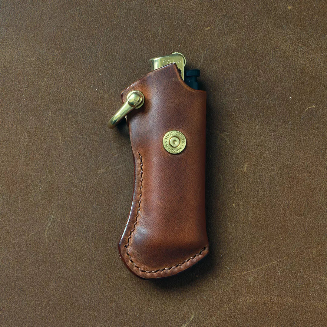 Handmade Genuine Leather Lighter Case For Cricket Lighter