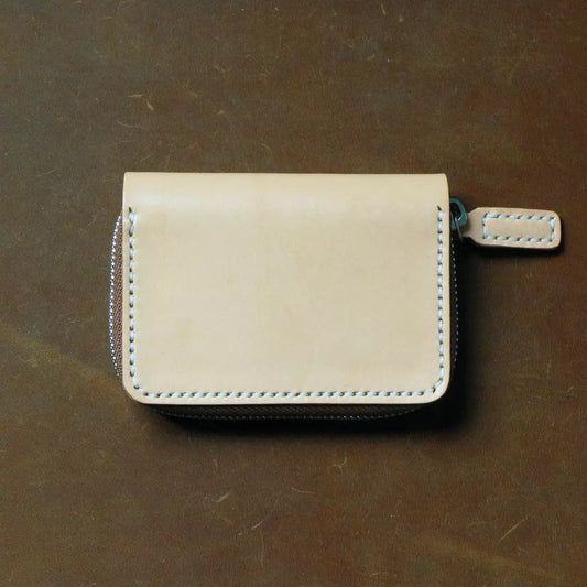 Accordian Leather Card Wallet