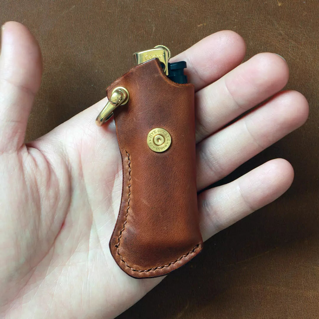 Cricket Lighter Leather Case