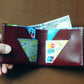 Slim Handmade Veg-tan Leather Wallet