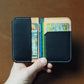 Sleek Folded Leather Card Holder