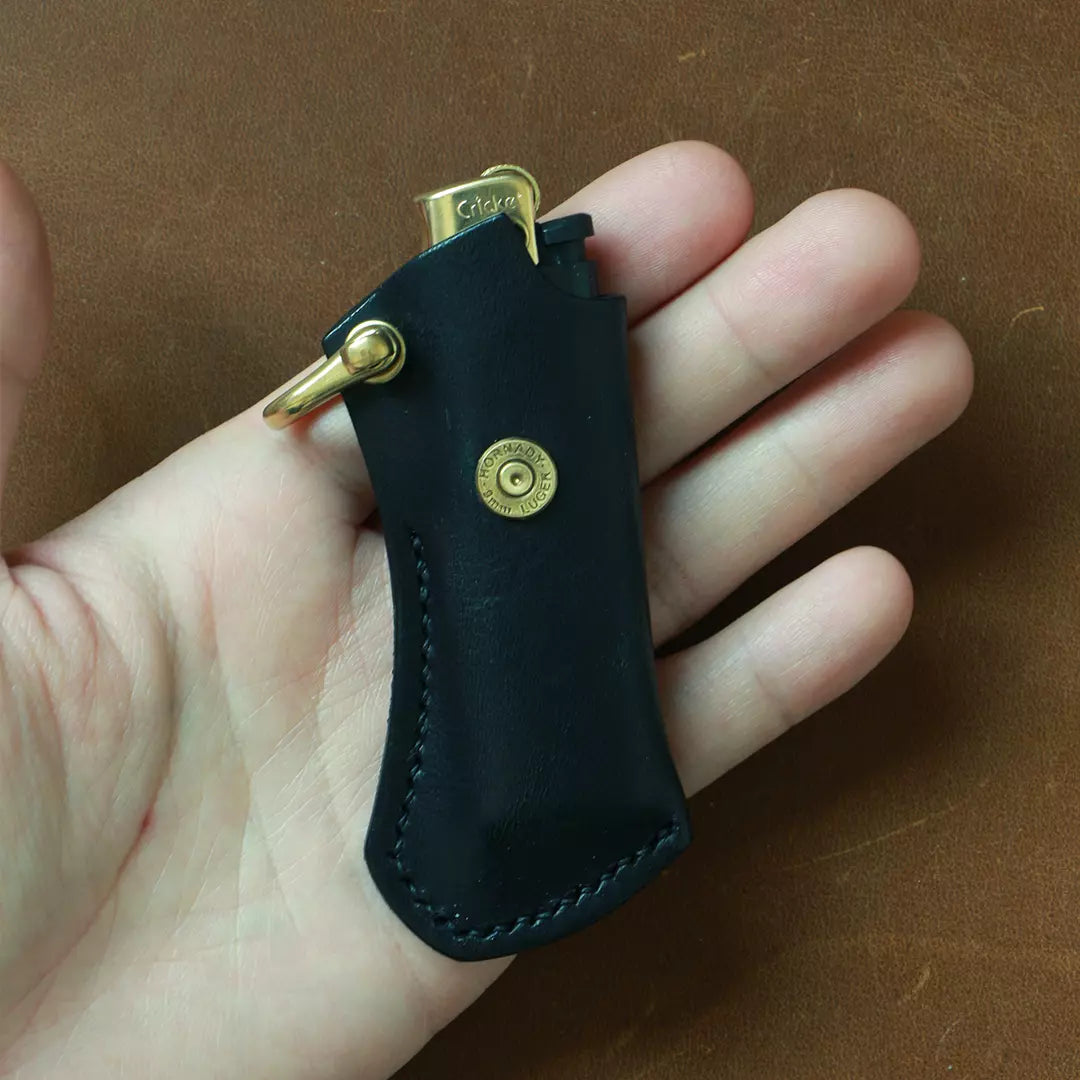 Handmade Genuine Leather Lighter Case For Cricket Lighter