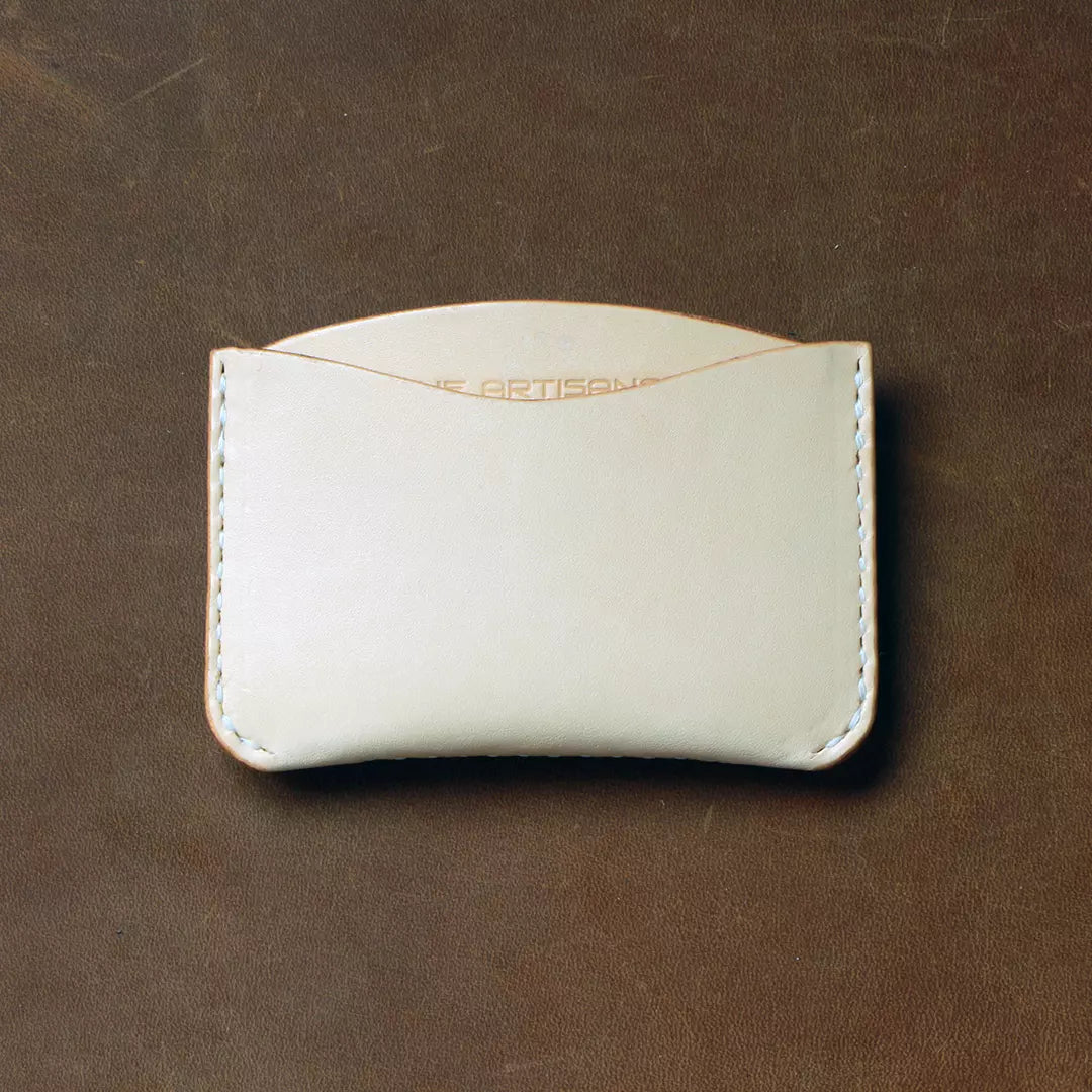 Exquisite Veg-tan Leather Card Wallet Coin Purse