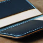 Sleek Folded Leather Card Holder