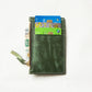 Ethnic Vegetable Tanned Leather Card Holder with Zip