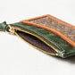 Ethnic Vegetable Tanned Leather Card Holder with Zip