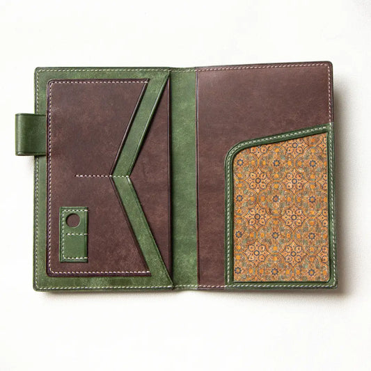 Multifunctional Italian Leather Passport Holder