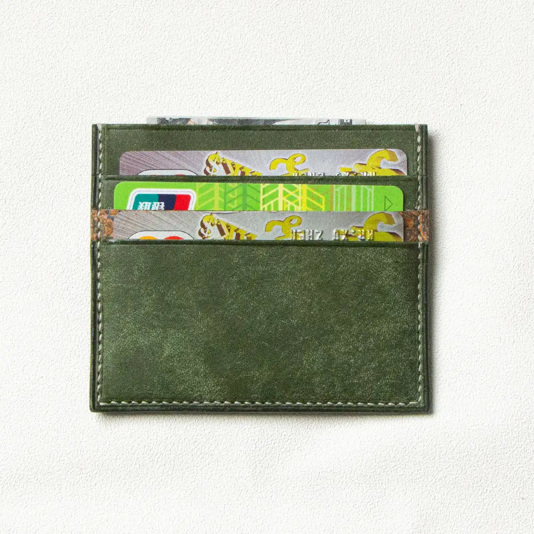 Slim Handmade Leather Card Holder