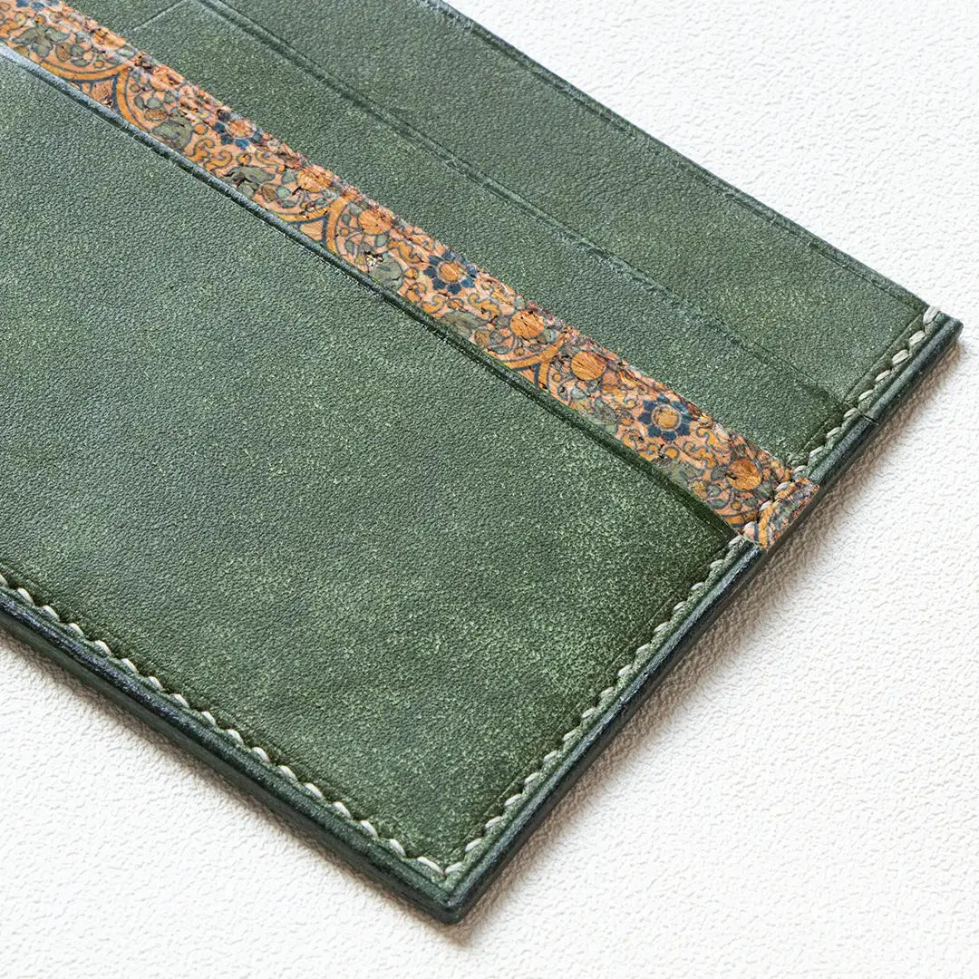 Slim Handmade Leather Card Holder