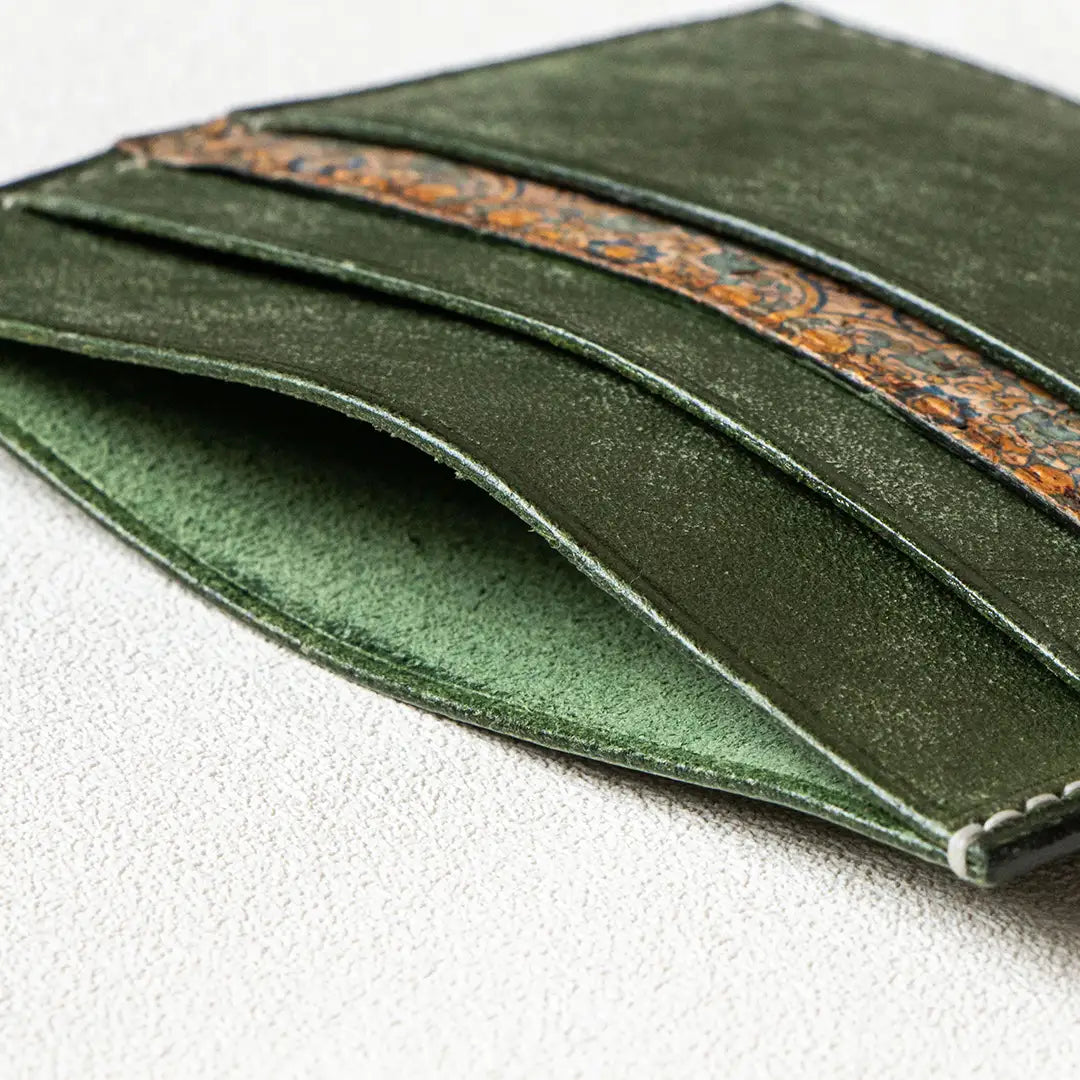 Slim Handmade Leather Card Holder